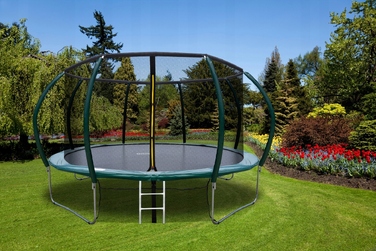Батут із захисною сіткою FIT-NET 374 см FT 12 (365-374 см)