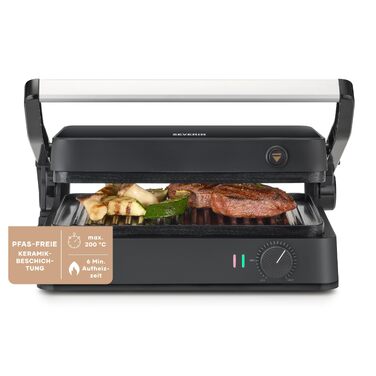 Контактний електрогриль 3-в-1 Severin Kontakt-Grill Sevini Flex, 2000W