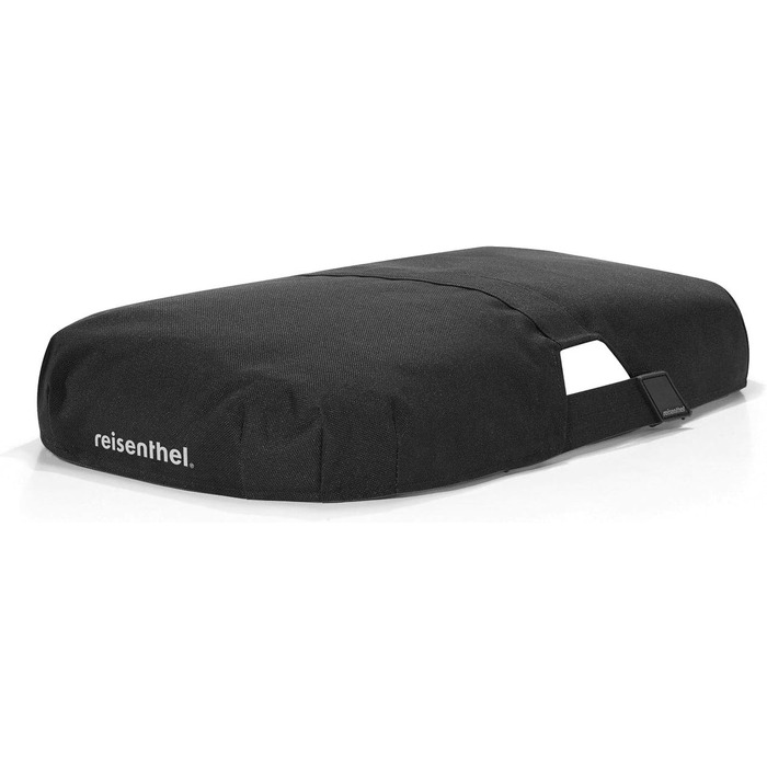 Кошик для покупок Reisenthel Carrybag Frame Twist Silver з кришкою Black, сріблясто-чорний