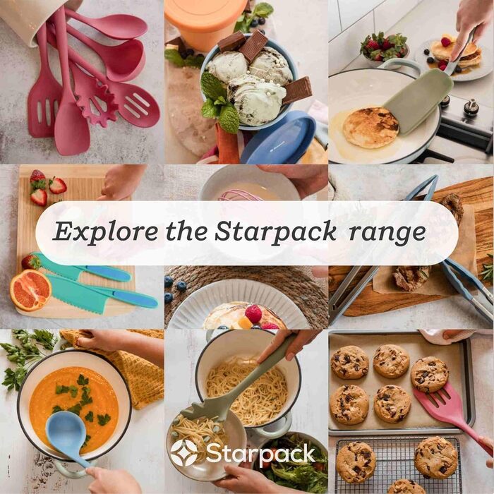 Контейнери для морозива StarPack 'Freeze The Day' 2 шт (1 кварц) - герметичні силіконові кришки, без BPA, багаторазові, штабельовані - шавлія та рожевий (6 шт)