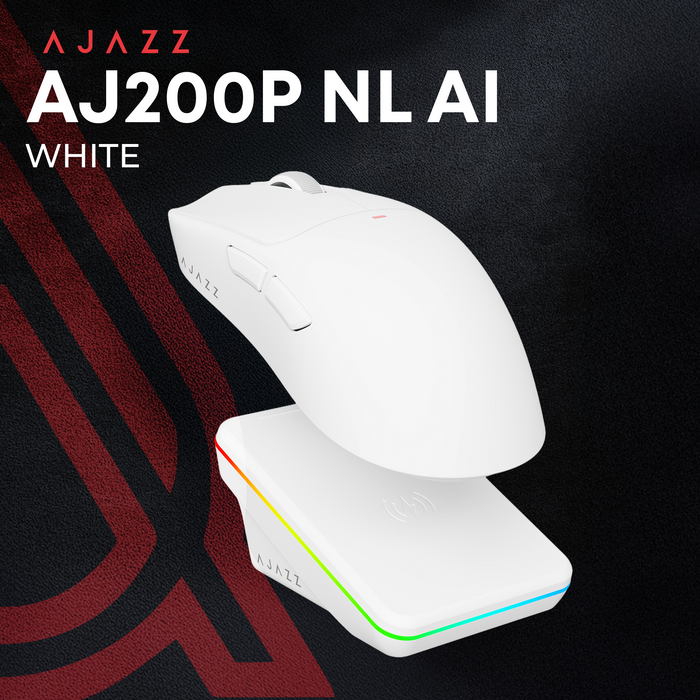 Бездротова миша Ajazz AJ200P Near Link AI MC White (AJ200P-NL-AI-MC-W)
