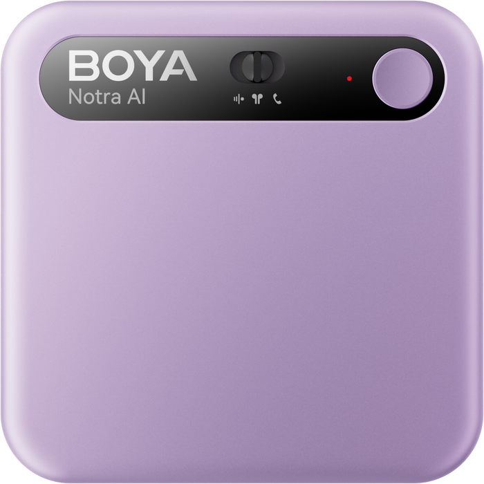 Диктофон з штучним інтелектом Boya Notra Purple