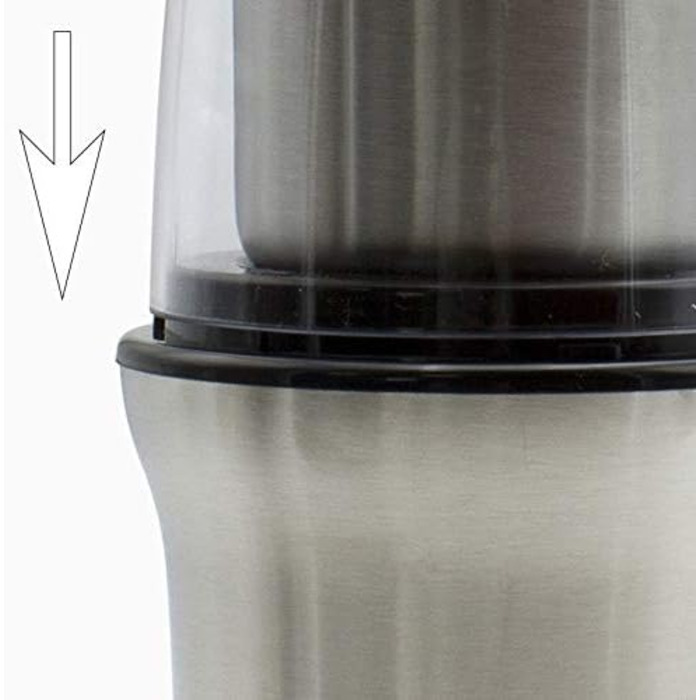 Електрична кавомолка MPM MMK-06, 200 Вт, нержавіюча сталь, BPA-free, 70 г/хв