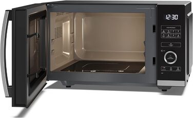 Мікрохвильова піч SHARP QS254AEB 900 Вт, 10 режимів, розморожування, чорна