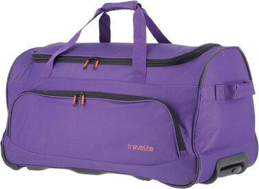 Дорожня сумка на колесах Travelite Basics Fresh L, 89 л, лілова, 71 см