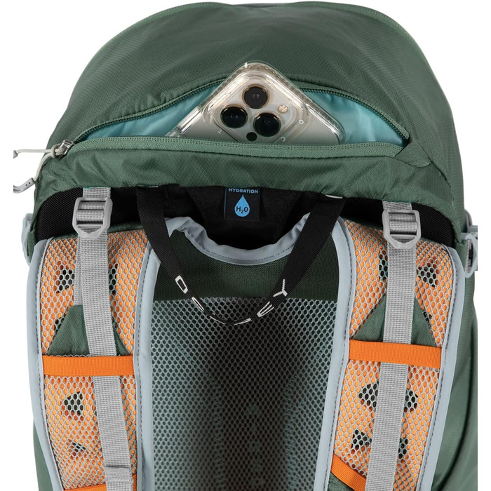 Рюкзак Osprey Hikelite 26 л, зелений для туризму