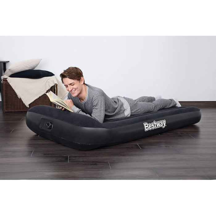 Ліжко надувне Bestway Aeroluxe з електронасосом, Queensize (188x99x30 см)