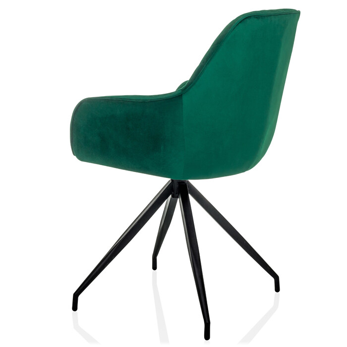 Стілець обідній ELVERUM Velvet Green hjh LIVING