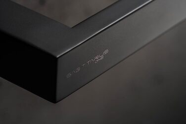 Тримач для туалетного паперу Sagittarius One 152S1-B, чорний матовий, без свердління, нержавіюча сталь SUS 304, дизайнерський