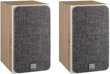 Акустичні колонки DALI Oberon 1 (Light Oak) - Поличні, стерео, для дому, з SMC, вінілове покриття