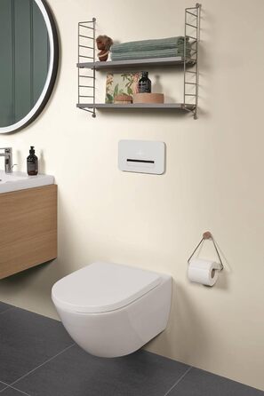 Сидіння для унітазу Villeroy & Boch Subway 3.0, дюропласт, з мікроліфтом, знімне, овальне, біле, глянцеве, оригінальна заміна