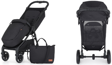 Дитячий прогулянковий візок Petite&Mars Royal 3 BLACK Limited Tattoo