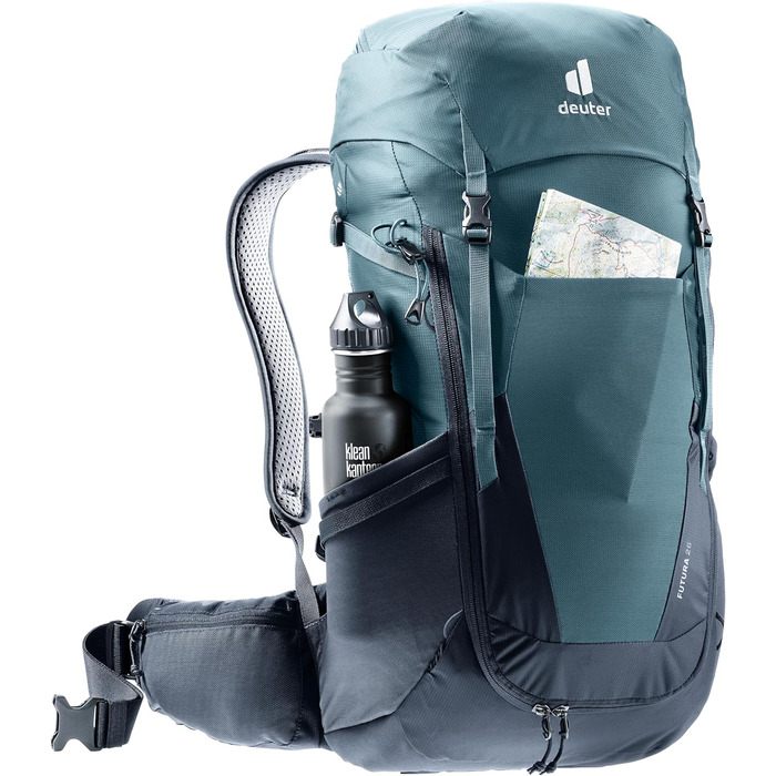 Рюкзак для туризму Deuter Futura 26 л, синій, анатомічна спинка
