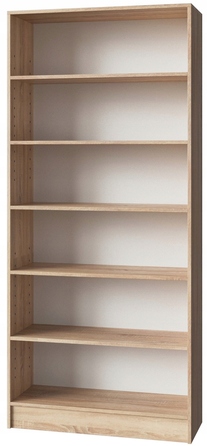 Стелаж Meble Pitus 80 x 180 x 30 см, дуб сонома