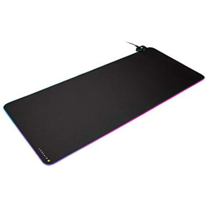 Килимок для миші Corsair MM700 RGB Extended - 930x400 мм - RGB підсвітка 360° - USB хаб - чорний