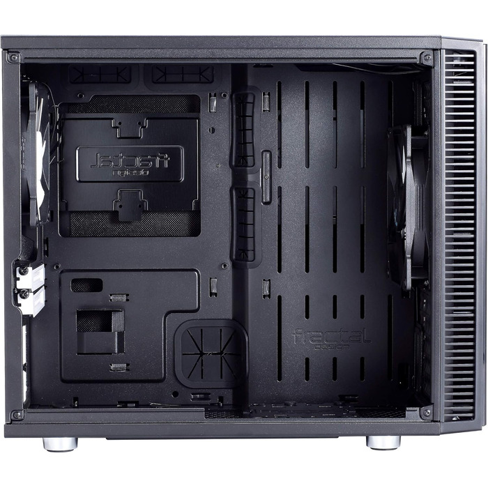 Корпус Fractal Design Define Nano S Black Window для ігрового ПК, міні-тауер з боковим вікном, чорний