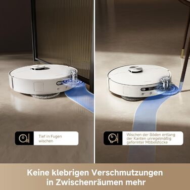 Робот-пилосос Dreame L10s Ultra Gen 2 з функцією миття, технологія RoboSwing™, потужність 10000 Pa, режим для тварин, автоматична станція, глибоке очищення килимів