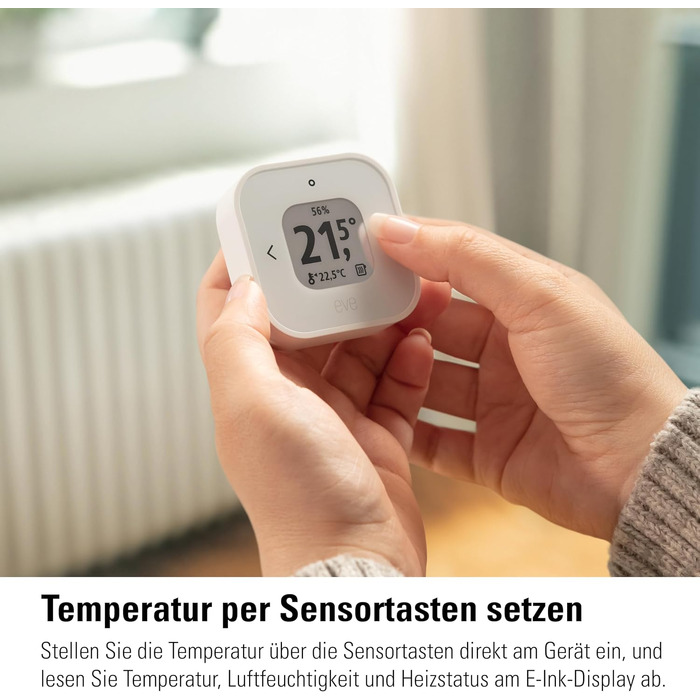 Розумний термостат для радіатора Eve Thermo Control (Matter), білий