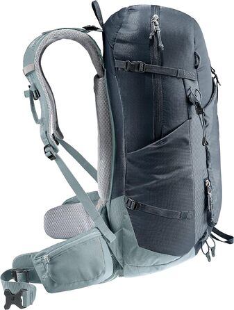 Чоловічий туристичний рюкзак Deuter Trail Pro 33 л, чорний, для хайкінгу та скелелазіння