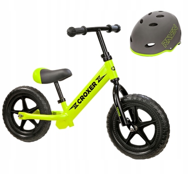 Бегове велосипед велосипед Croxer Leox Lime, легкий (2,26 кг)