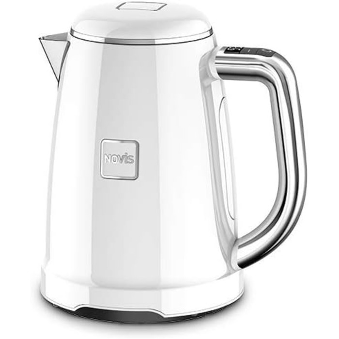 Електричний чайник Novis KTC1, білий, 1 л, 2200 Вт