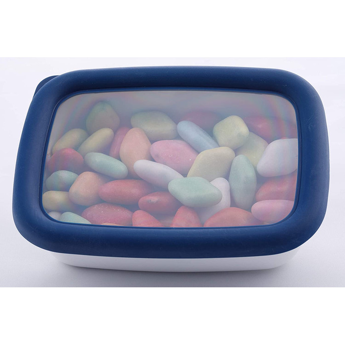 Емальований контейнер HoneyWare Classic Line 0,42 л з кришкою, жаростійкий до 400°C, підходить для плити, духовки, гриля, зберігання та приготування їжі