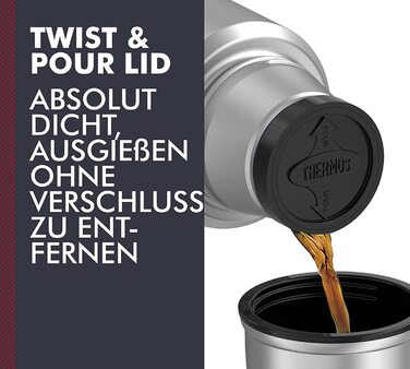 Термос Thermos Stainless King 470 мл, матова нержавіюча сталь, без ручки