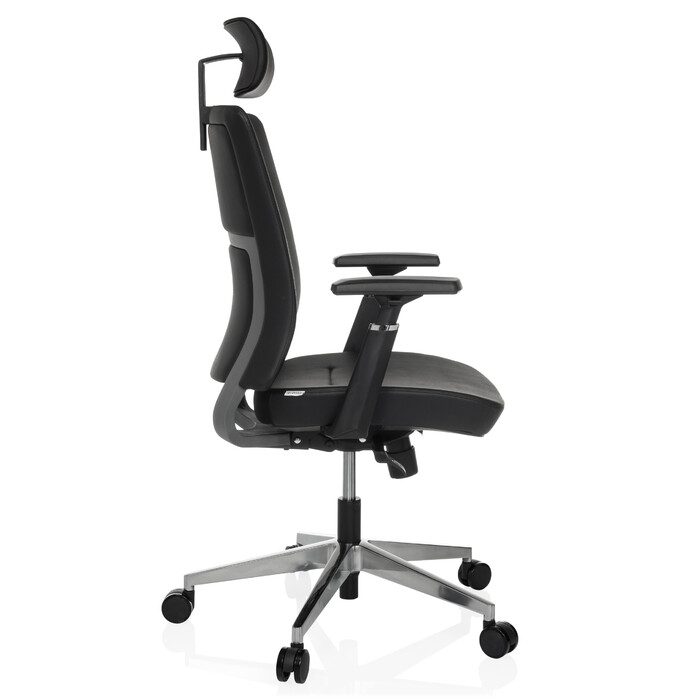 Офісне крісло / крісло керівника CAPTIVO PRO штучна шкіра чорний hjh OFFICE