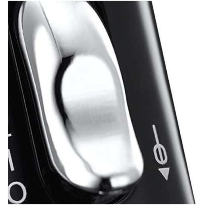 Ручний міксер Russell Hobbs 24672-56, матовий чорний: 5 швидкостей, турбофункція, набір вінчиків та гаків для тіста