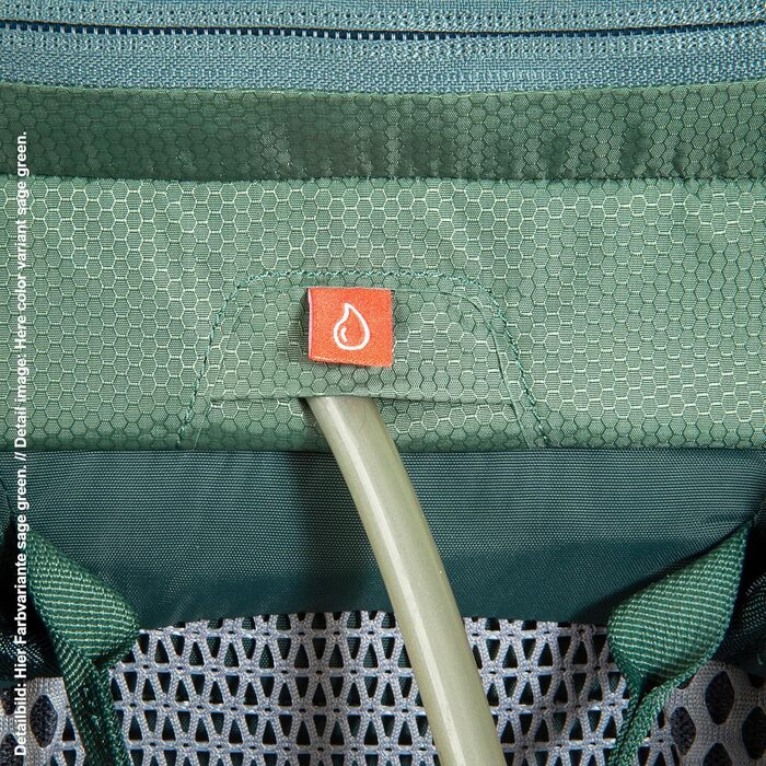 Рюкзак для туризму Tatonka Hike Pack 22, 22 л, з вентильованою спинкою та дощовиком, темно-синій