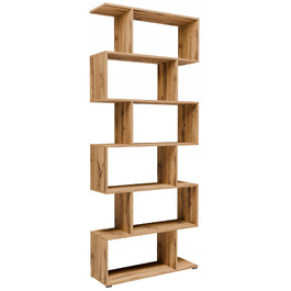 Стелаж Matkam 80 x 190 x 26 см, дуб вотан