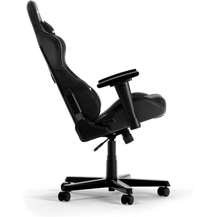 Ігрове крісло DXRacer Formula L чорне, штучна шкіра, оригінал