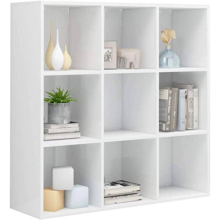 vidaXL книжкова шафа в стилі старого дерева, 98x29x97,5 см