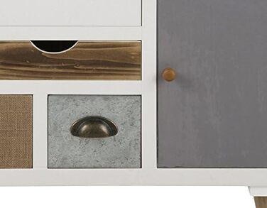 Комод AC Design Furniture Suwen, 48x32x98 см, багатоколірний, дерево