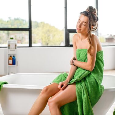 Підлоговий тримач для туалетного паперу Relaxdays з двома відділеннями та шухлядою, 87,5x22x17,5 см, білий/сріблястий, з ДСП, органайзер для ванної кімнати