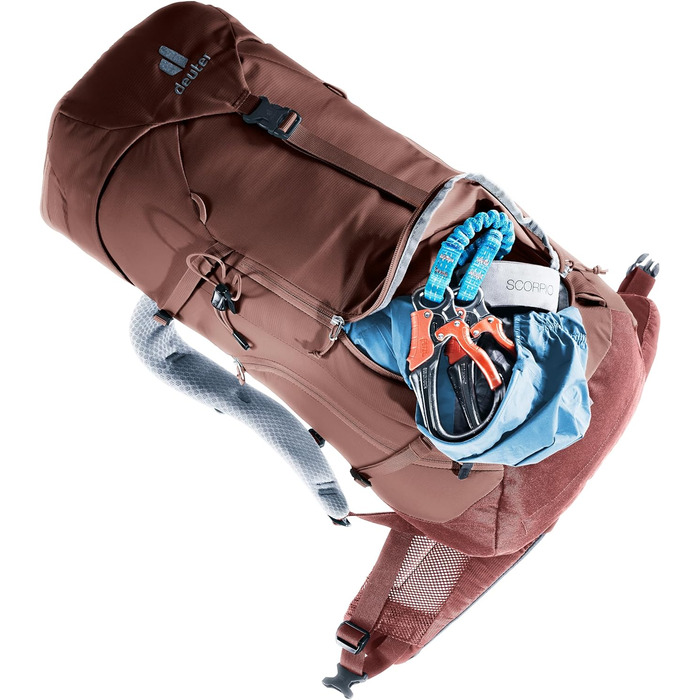 Жіночий туристичний рюкзак Deuter Trail 28 SL, 28 л, фіолетовий (Raisin-caspia), для альпінізму та походів, модель 2024