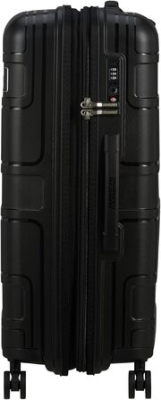 Валіза American Tourister Skymax 3 шт. синього (Midnight Blue) та чорного (Bass Black) кольорів