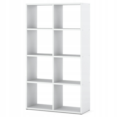 Стелаж Stiv-Meble, 129,4 см x 70,4 см x 29 см, білий
