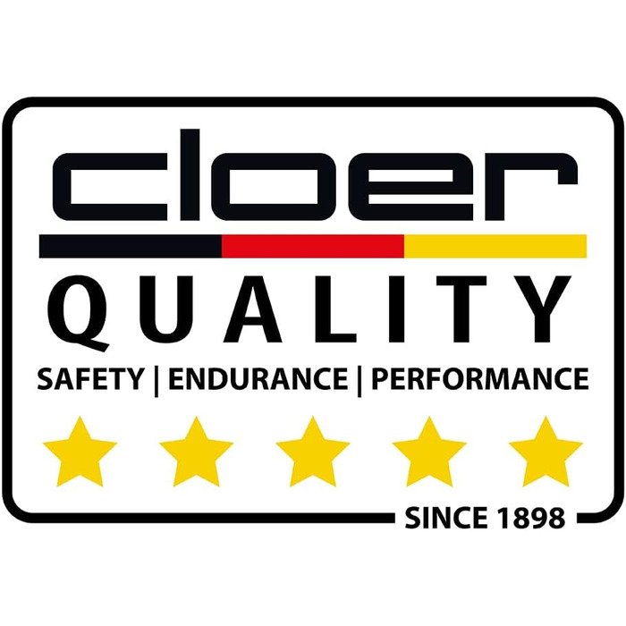 Тостер Cloer 3210 на 2 тости, 825 Вт, з підставкою для булочок, нержавіюча сталь, чорний, теплоізольований корпус, кришка для крихт