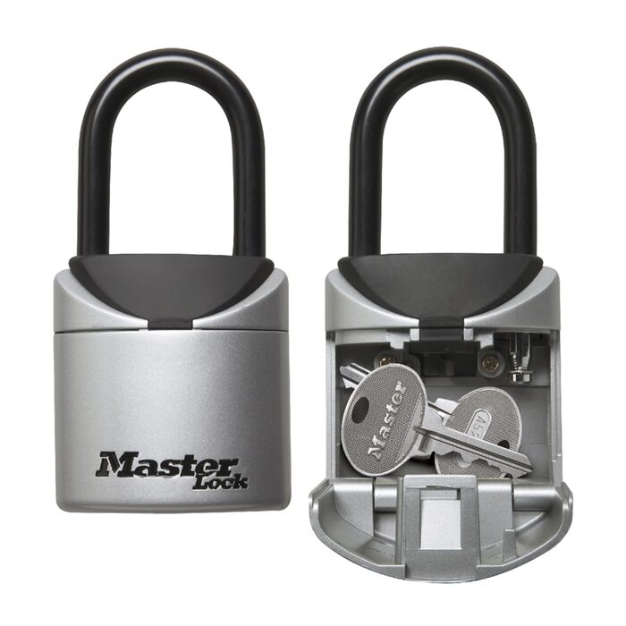 Ключниця Master Lock з кодовим замком для настінного монтажу, водонепроникна для зовнішнього використання, середній розмір (13,5 x 7 x 3,2 см), з комплектом кріплення