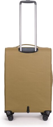 Валіза Stratic Light+ м'яка, розширювана, 4 колеса, TSA замок, ручна поклажа, хакі