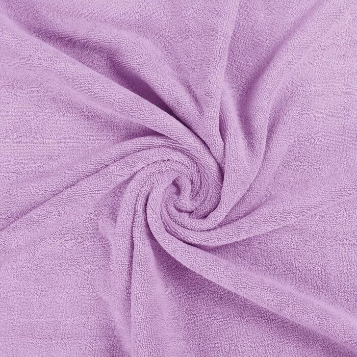 Рушники для ванної Utopia Towels, набір 4 шт, лаванда, 100% бавовна, 600 г/м², м'які та дуже вбираючі, швидко сохнуть, для щоденного використання