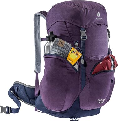 Жіночий туристичний рюкзак Deuter Gröden 30 SL, 30 л, слива/синій, класика