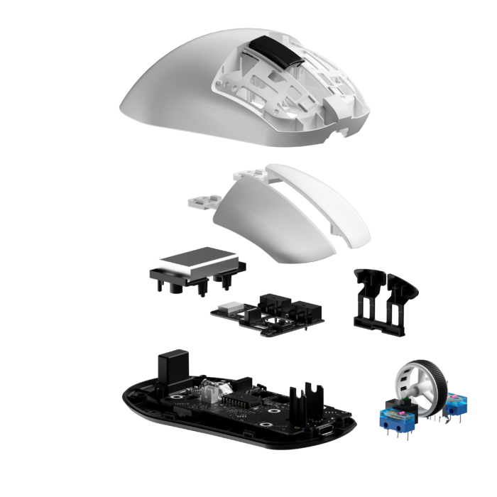 Бездротова ігрова миша GamePro Asgard Thor (GM023W) 1К  зарядна станція\ресивер