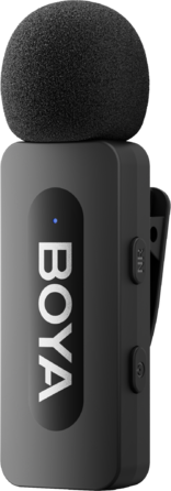 Бездротовий петличний мікрофон BOYA BY-V35 TRS for camera Black