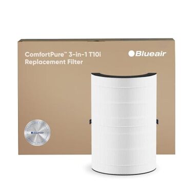 Очищувач повітря Blueair Blue Pure 3450i Max (311i+ Max) для приміщень до 103 м², розумний, безшумний, з технологією HEPASilent від алергенів, шерсті тварин, пилу та диму