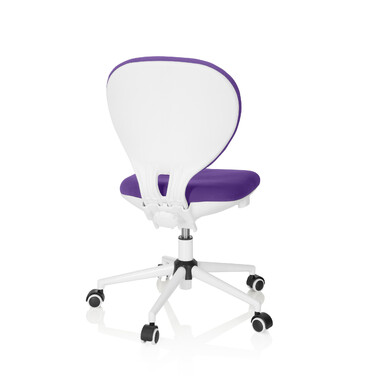 Дитячий стілець / дитячий письмовий стілець KID VIVO тканина фіолетовий hjh OFFICE