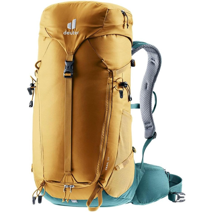 Рюкзак для хайкінгу Deuter Trail 30, 30 л, мигдальний/синій, для скелелазіння
