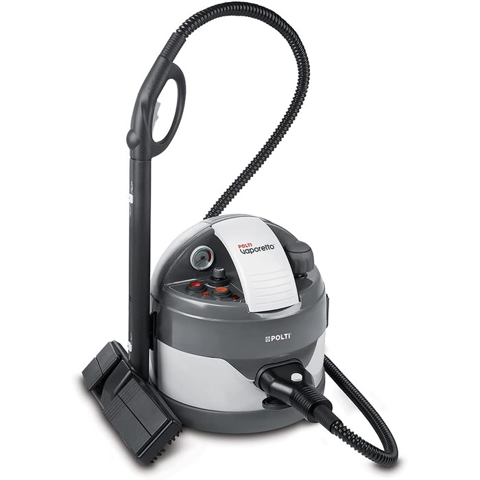 Парогенератор POLTI Vaporetto Eco Pro 3.0, 2000 Вт, 2 л, 9 насадок, для прибирання, сірий, Італія
