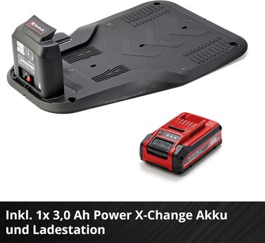 Газонокосарка-робот Einhell FREELEXO CAM 500 Power X-Change, 18V, безщітковий двигун, камера замість обмежувального дроту, для газонів до 500 м², ширина скошування 18 см, до 25% нахилу, акумулятор 3,0 Ah, 5 м магнітної стрічки